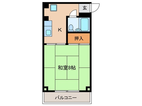 セントラルビルの物件間取画像